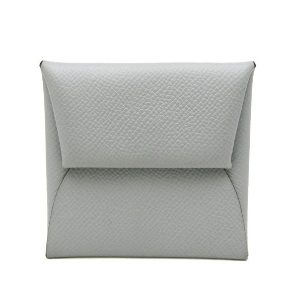 HERMES Accessories - Hermes Bastia Women,Men Epsom Leather Coin Purse/coin Case Gray